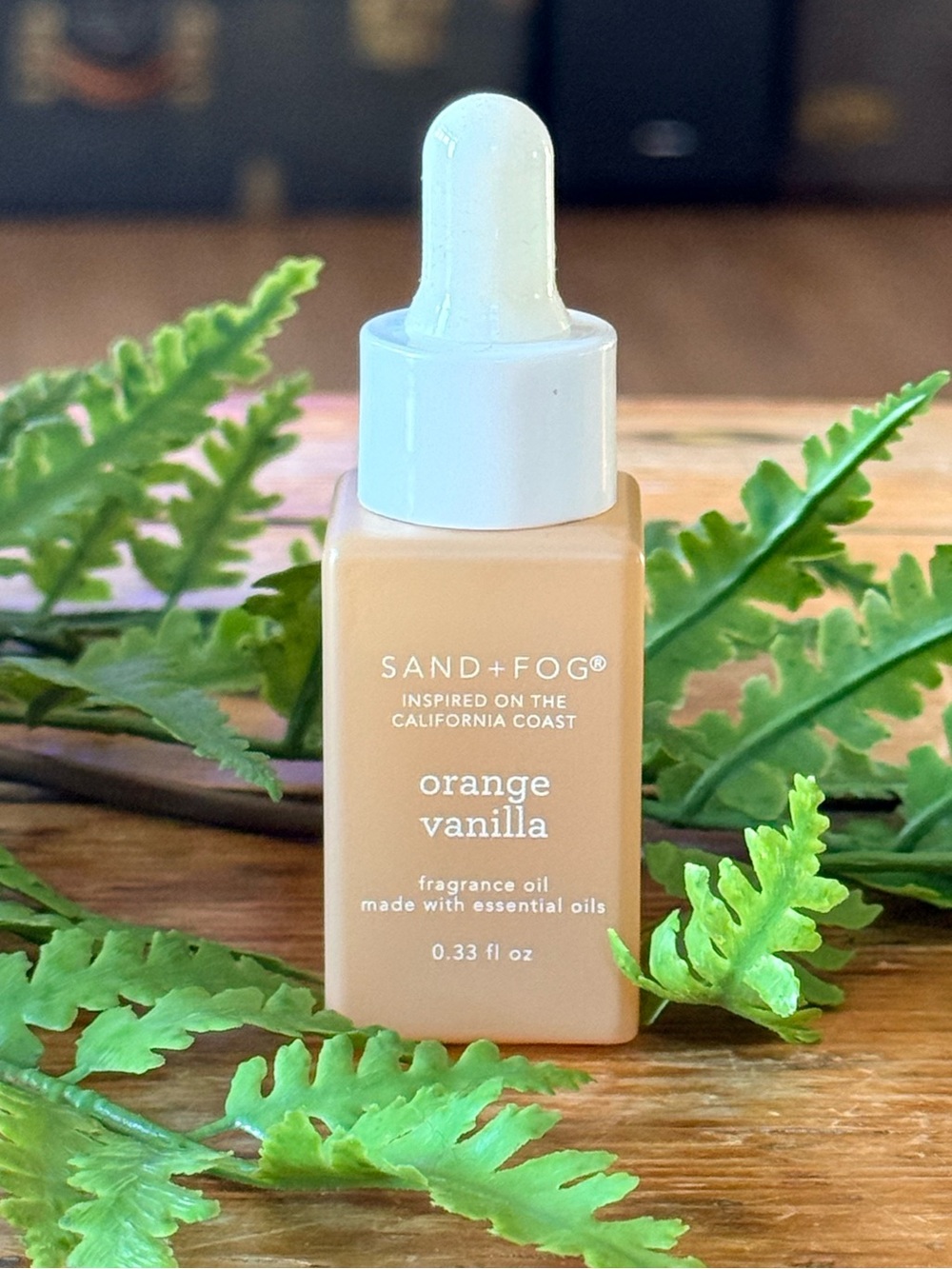 Sand + Fog Orange Vanilla Fragrance Oil - Dropper Bottle - NEW